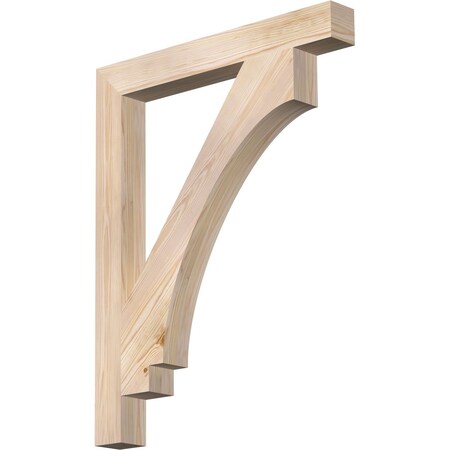 Imperial Block Smooth Bracket, Douglas Fir, 3 1/2W X 30D X 38H